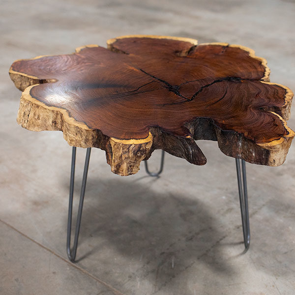 Walnut End wood Table